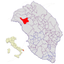 cartina dell'italia con indicato dove si trova leverano (provincia lecce)