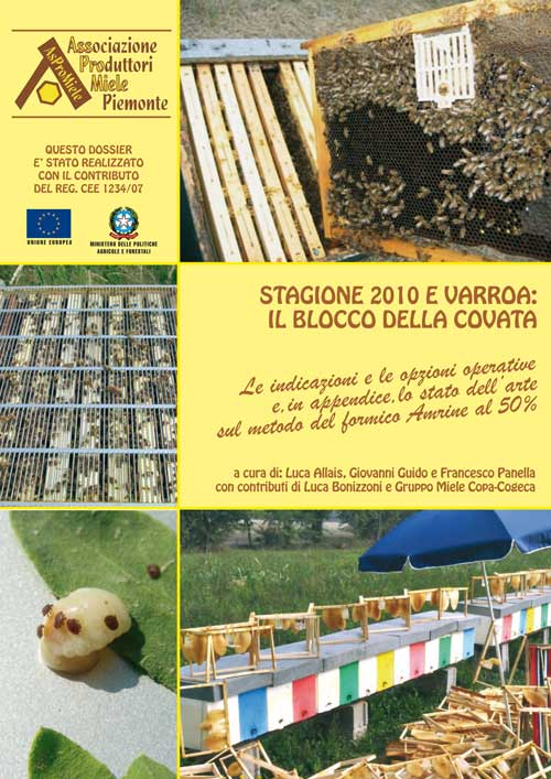 copertina del dossier varroa dell'apis 2010